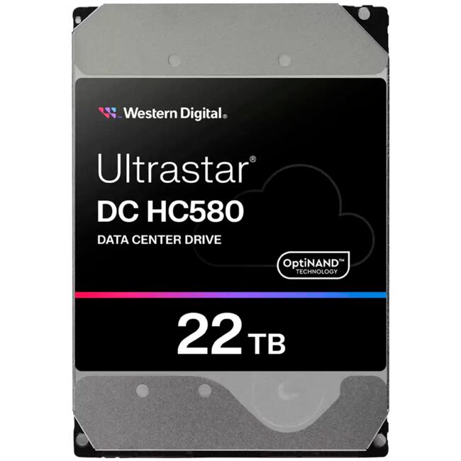 HDD Server WD/HGST Ultrastar 22TB DC HC580, 3.5\", 512MB, 7200RPM, SATA, 512E SE NP3, SKU: 0F62785