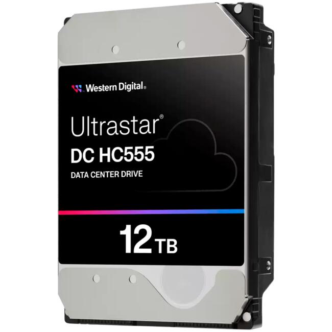HDD Server WD Ultrastar DC HC555 12TB 512e SE, 3.5\", 512MB, 7200 RPM, SATA, NP3, SKU: 0B48720