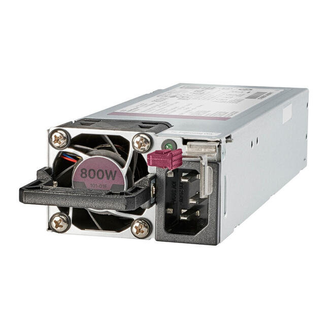 HPE захранващ блок 800W Flex Slot Platinum - Hot Plug, комплект с ниско съдържание на халогени
