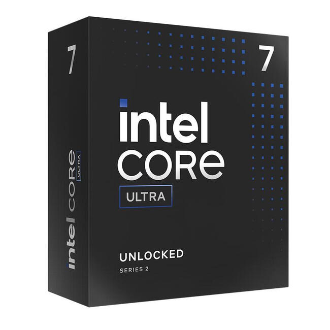 Intel процесор Core Ultra 7 265 за настолен компютър, 20 ядра, 30 MB Smart Cache, LGA1851, в кутия