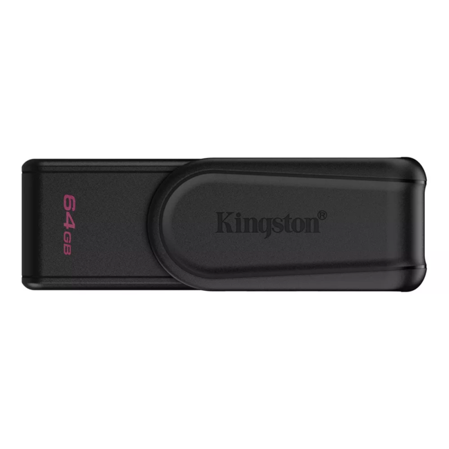 Kingston USB флаш диск DTXS, 64GB, USB 3.2, за бърз пренос и съхранение на данни всеки ден