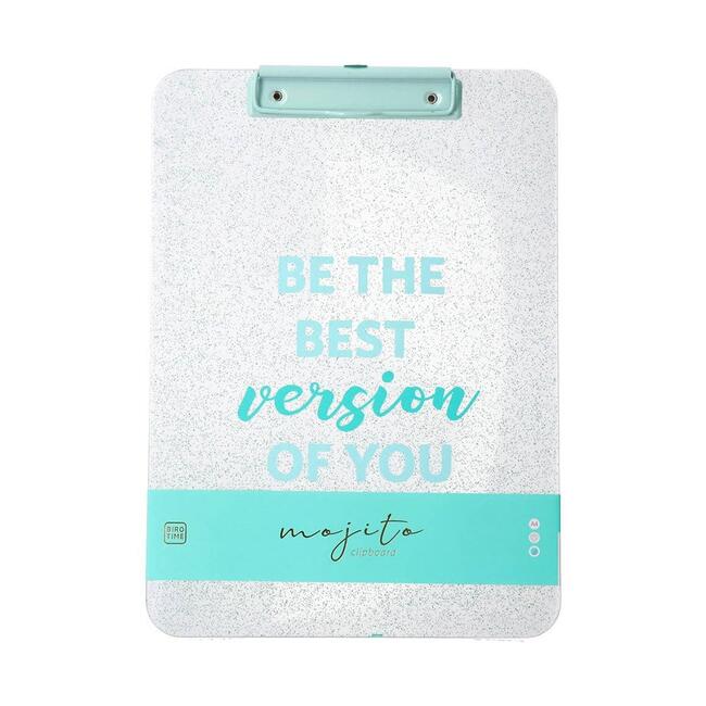 Клипборд Biro Time Carnelian, А4, мента