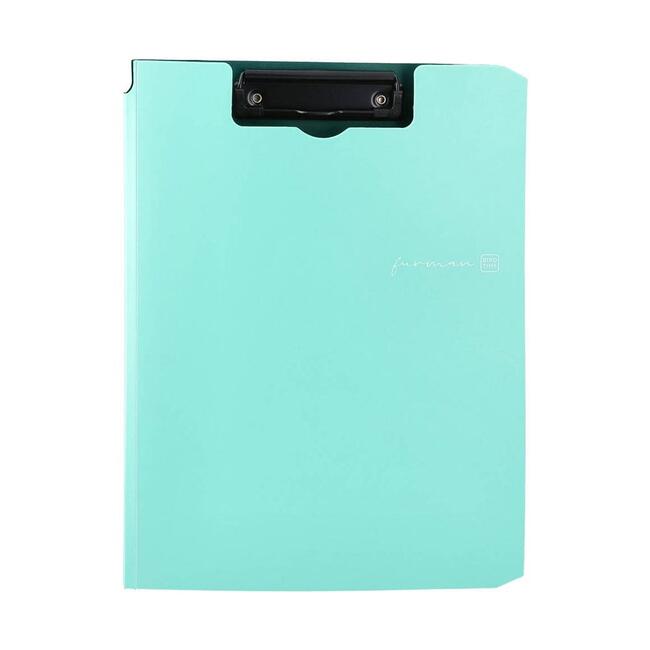 Клипборд Biro Time Furman, А4, с капак, зелен