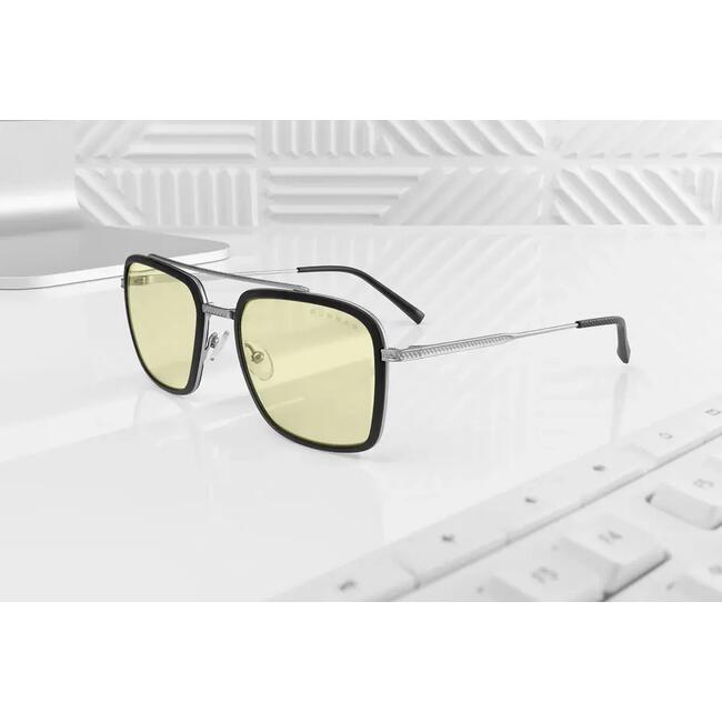Компютърни очила GUNNAR Baron Silver - Amber
