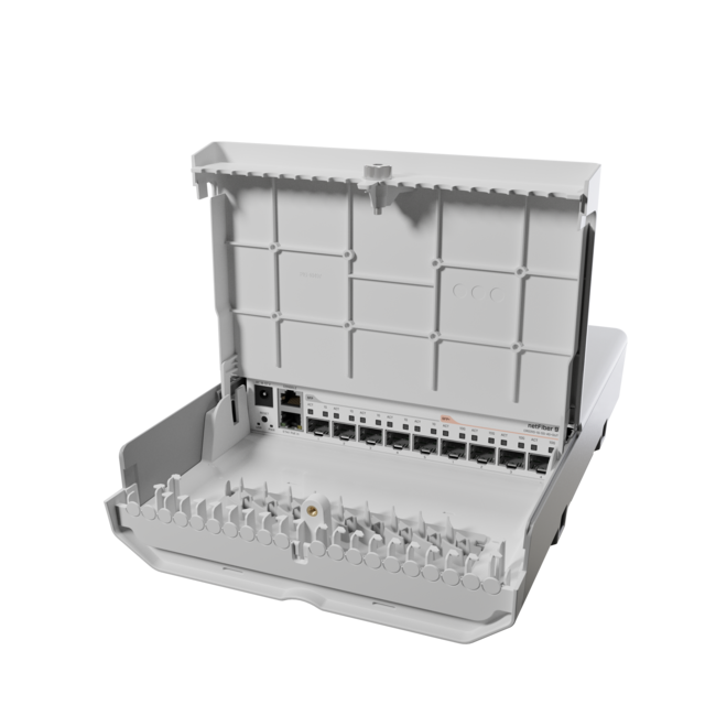 Комутатор MikroTik netFiber 9 SFP+ CRS310-1G-5S-4S+OUT