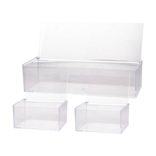 Кутия за съхранение Biro Time Be Organized, с капак, 3 кутии