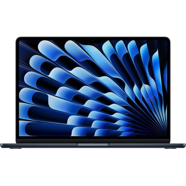 Лаптоп Apple MacBook 13.6", M4 10C CPU, 10C GPU, 24GB, 512GB-ZEE, MIDNIGHT