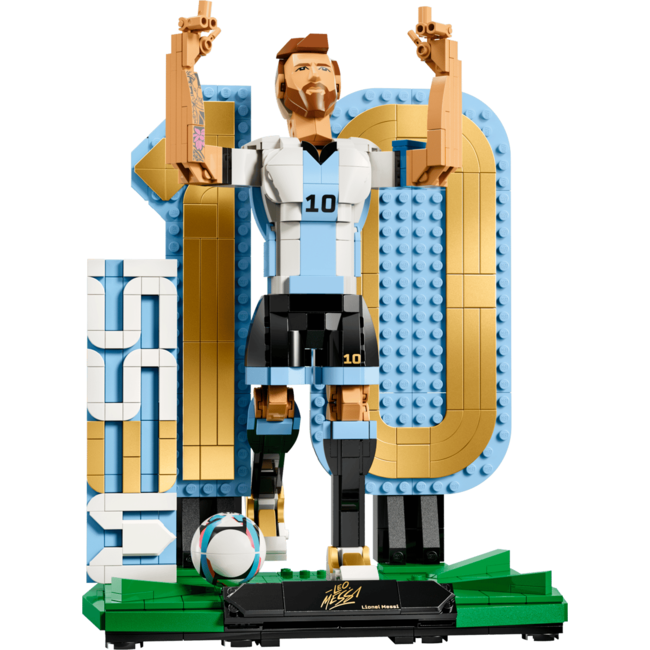 LEGO фигурка Football Legend: Lionel Messi – Soccer Legend 43015, колекционерска, футболна тематика