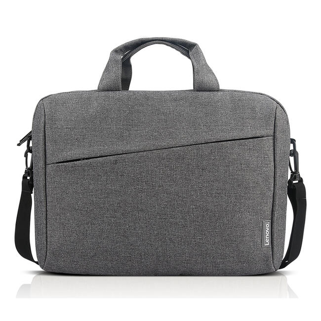 Lenovo чанта за преносим компютър Casual Toploader T210 - 15,6 инча, сива, горно зареждане