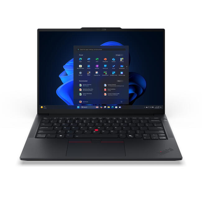 Lenovo Лаптоп ThinkPad E14 Gen 7 (AMD), Ryzen 7 250, 14 инча WUXGA, 32 GB DDR5, 1 TB SSD, черен