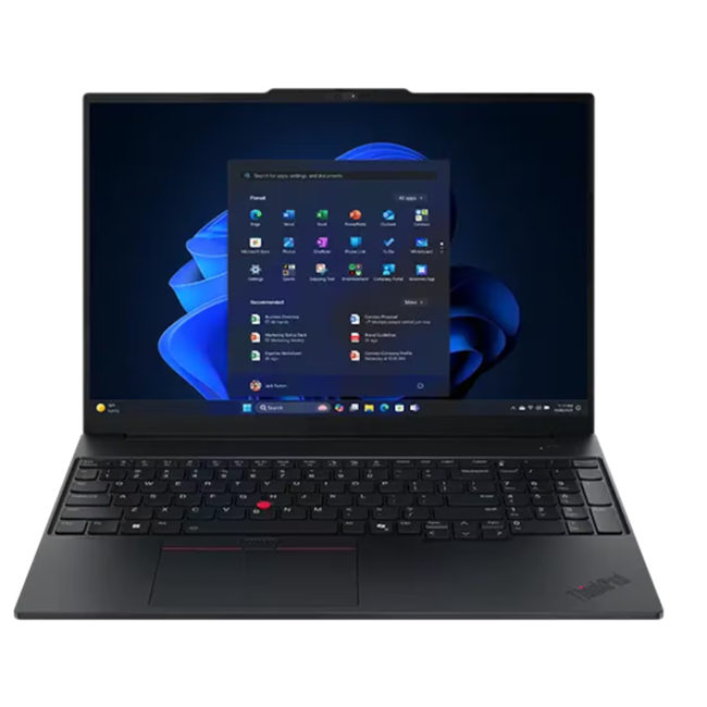 Lenovo лаптоп ThinkPad E16 G3 21SRS12C00 - 16-инчов дисплей, бизнес клас, за работа