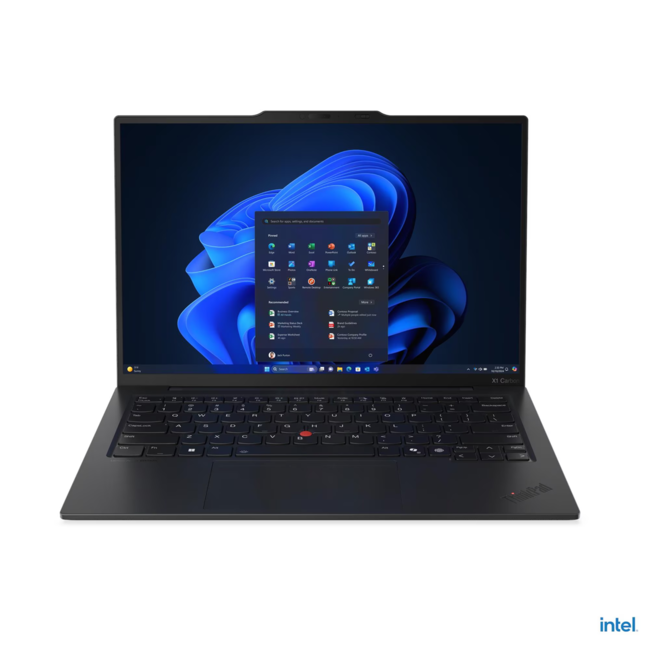 Lenovo лаптоп ThinkPad X1 Carbon 21NS004MBM - 14-инчов дисплей, лек бизнес дизайн, висока мобилност