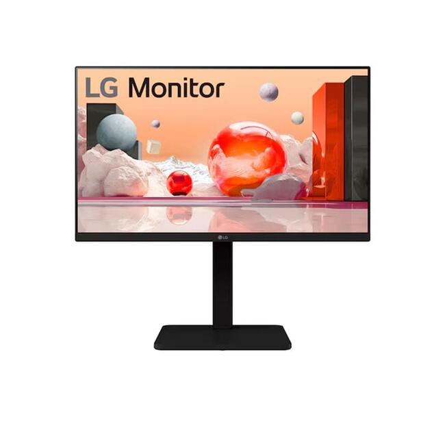 LG Монитор 24BA550-B - 23.8 инча IPS панел с Full HD резолюция, 100 Hz и HDMI и USB портове
