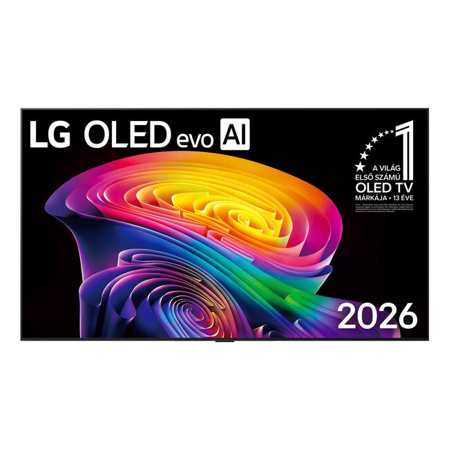 LG телевизор OLED65C61LA - 65 инча (165,1 см), 4K Ultra HD OLED evo AI, смарт Wi-Fi, черен