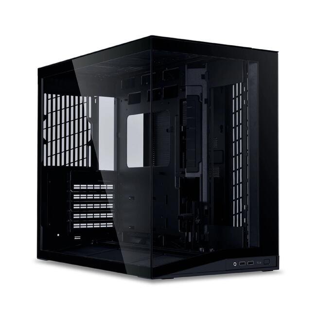 Lian Li компютърна кутия за настолен компютър O11 Dynamic Mini V2 - ATX формат, черен цвят