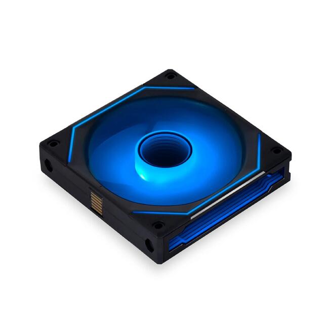 Lian Li вентилатор UNI FAN SL-INF 120 ARGB PWM - 120 мм, черен, RGB подсветка за кутия