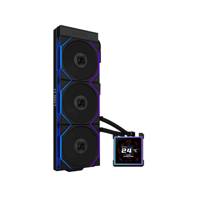Lian Li водно охлаждане HydroShift II LCD-S 360TL - 360 мм радиатор с TL вентилатори, LCD дисплей