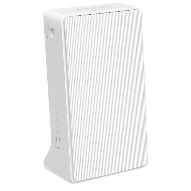 Mercusys безжичен рутер MB110-4G, 4G LTE със слот за SIM карта, 2.4 GHz, Ethernet порт, бял