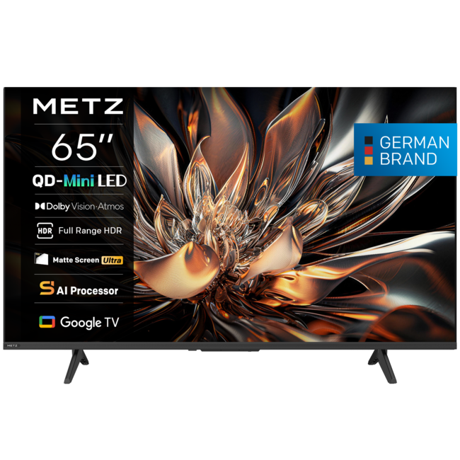 METZ Телевизор 65MNH7000Z, 65 инча, 4K ултрависока резолюция, QD-Mini LED, Google TV