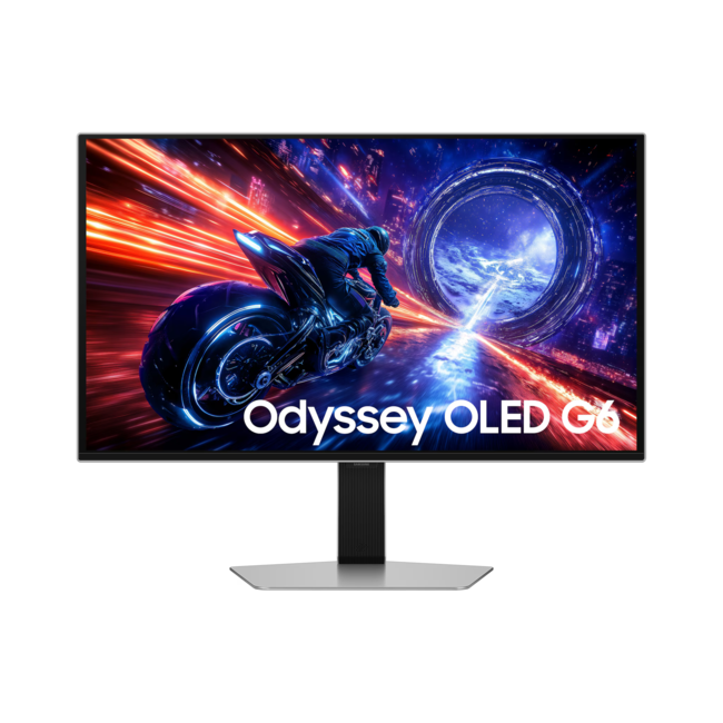Монитор SAMSUNG Odyssey OLED G6 G60SF - 27" QD-OLED, WQHD(2560x1440) 500Hz, 0.03ms, G-Sync Compatible