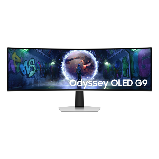 Монитор Samsung Odyssey OLED G9 G93SD - 49" OLED DUAL QHD CURVED 1800R, 240 Hz, 0.03ms