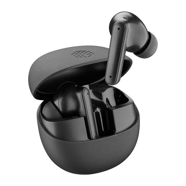 Music Sound безжични Bluetooth слушалки NUMIA - TWS, активно шумопотискане ANC, черен цвят