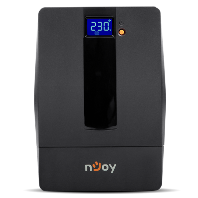 nJoy непрекъсваемо токозахранващо изделие UPS Horus Plus - 1500VA, защита от пренапрежение