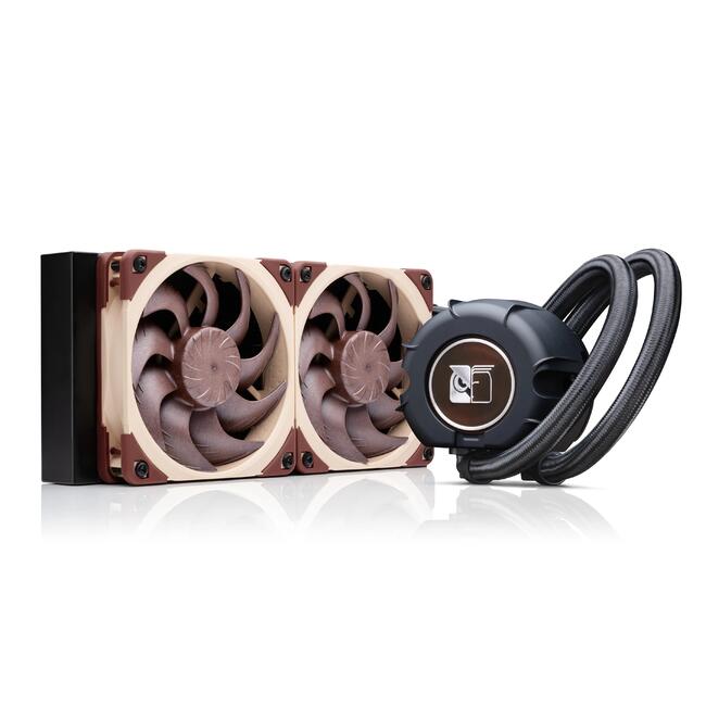 Noctua водно охлаждане NL-LC1-24 – за процесор, тиха работа и стабилно охлаждане при натоварване