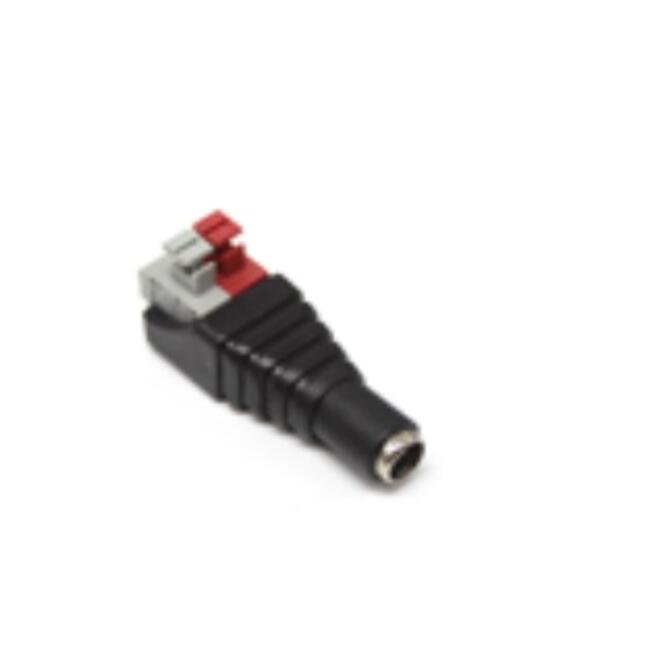 OEM Букса за постояннотоково захранване женска DC-02F, за панелен монтаж, със запояване към проводник