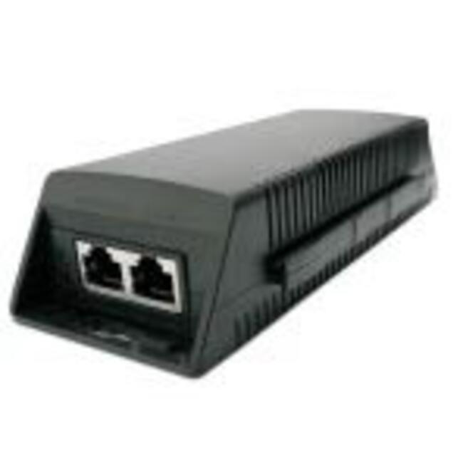 OEM PoE инжектор IEEE 802.3af/at - гигабитов, активен, за мрежови устройства, европейски щепсел