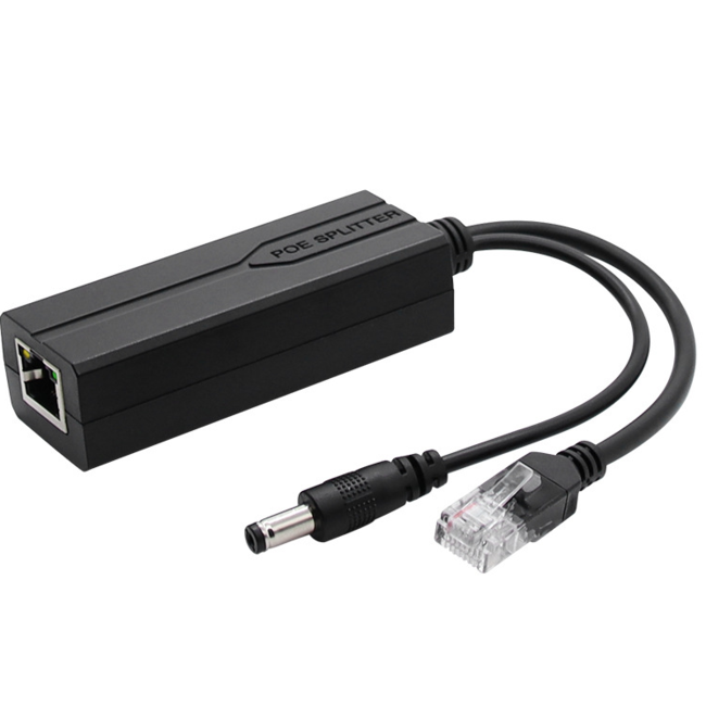 OEM PoE сплитер 48V-12V - вход 48 V, изход 12 V, за мрежови устройства и IP камери