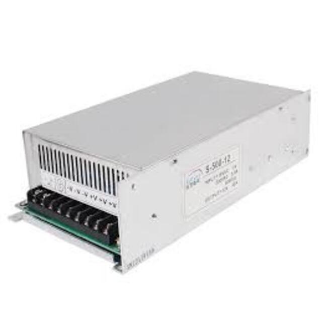 OEM захранващ блок S-500-13.5 - 500 W, стабилизиран изход 13.5 V, метален корпус за монтаж