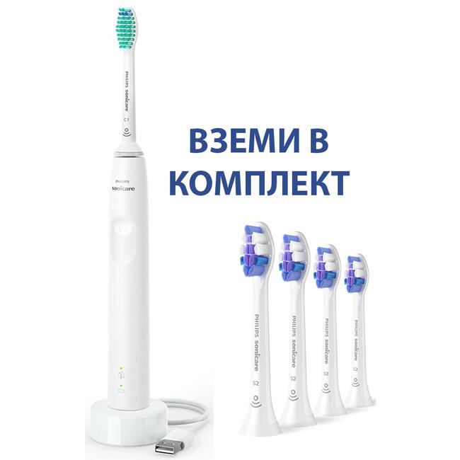 Пакет за ежедневна дентална грижа Philips Sonicare – HX3671/13 + HX6054/87