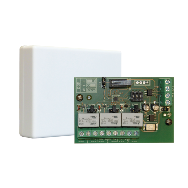 Релеен BUS разширител съвместим със панели AMC, KX-OUT