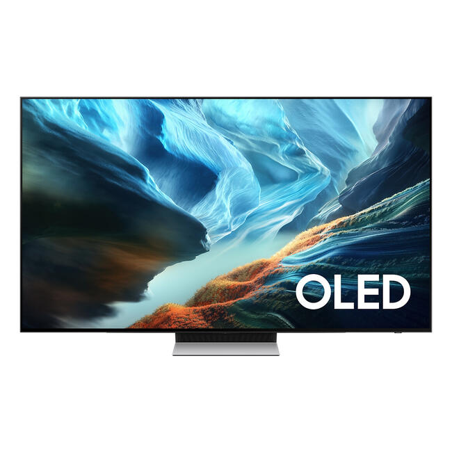 Samsung Телевизор QE65S90HAE - 65 инча (165,1 см), OLED, 4K Ultra HD, смарт с Wi-Fi, черен