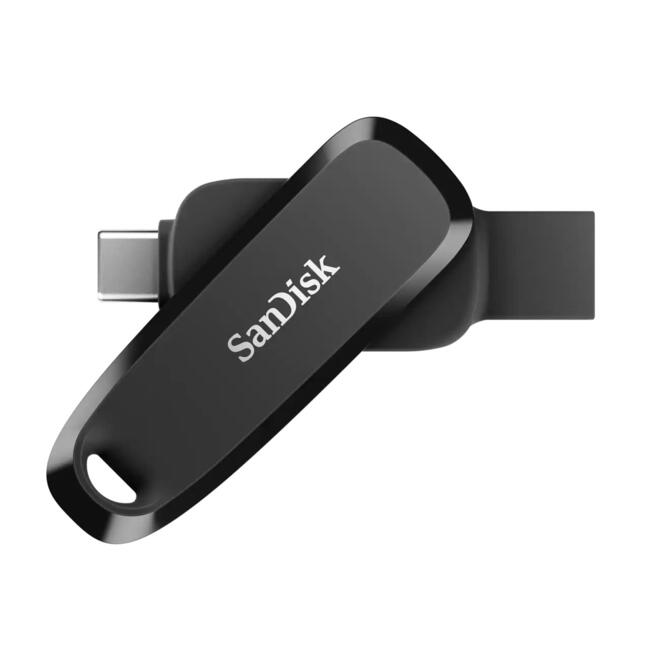 SanDisk USB флаш памет SDDDC6-128G-G46, 128 GB, високоскоростен интерфейс USB тип C 3.2 поколение 1