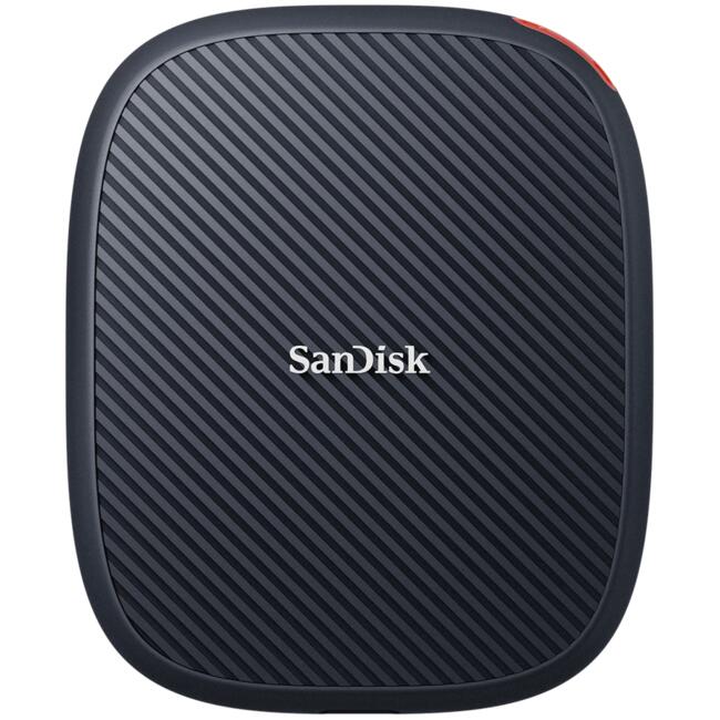 SanDisk външен SSD Amber, 1 ТБ, USB интерфейс, преносим диск за съхранение на данни и архиви