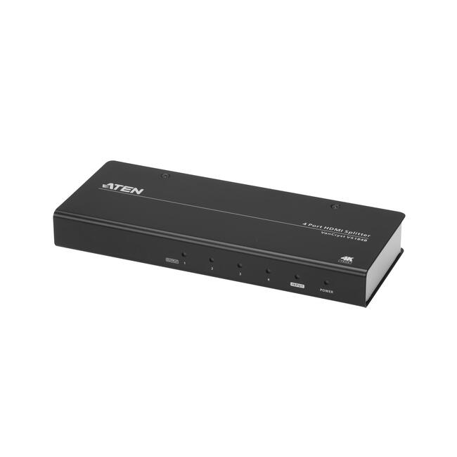 Сплитер ATEN VS184B, 4-Port True 4K HDMI, 15м