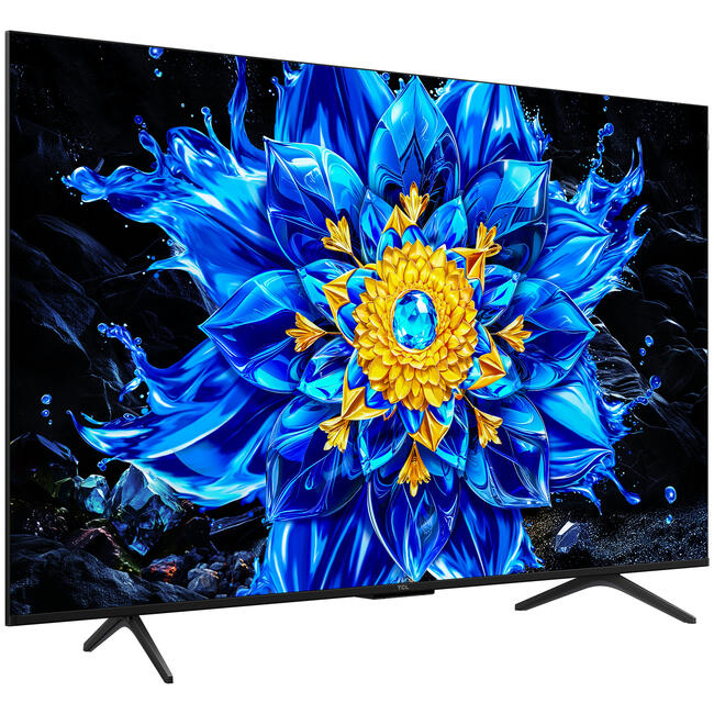 TCL телевизор 55P8L - 139,7 см (55 инча) с 4K Ultra HD резолюция, Smart TV с вграден Wi-Fi, черен