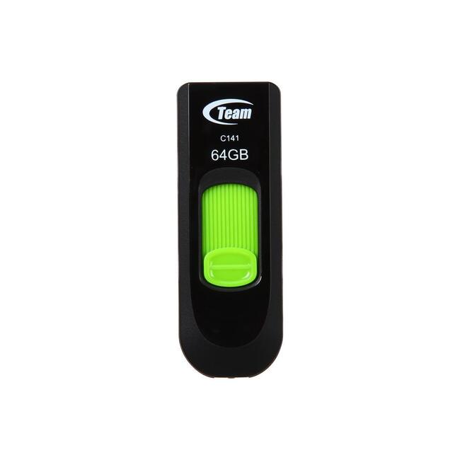 Team Group USB памет C141, 64GB капацитет, компактна за ежедневно съхранение и пренос на данни