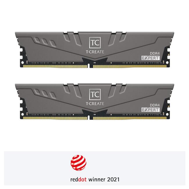 Team RAM памет Expert GR, DDR4, 32GB комплект (2x16GB), честота 3200MHz, двуканален режим на работа