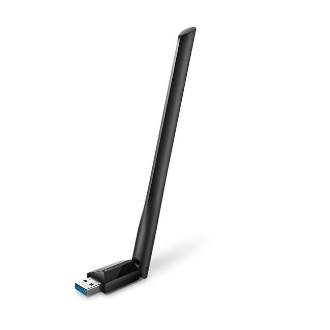 TP-LINK безжичен адаптер Archer T3U Plus, високоскоростен AC1300, двулентов, USB 3.0, с антена