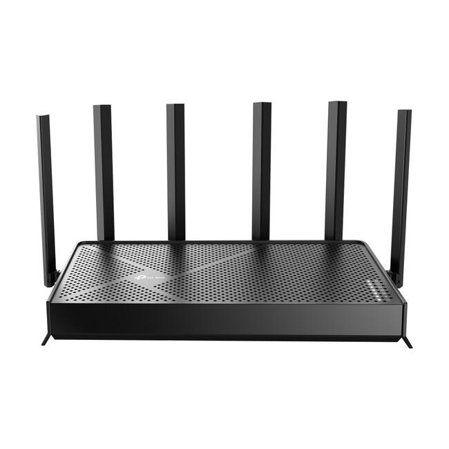 TP-Link безжичен рутер Archer BE400, двубандов 2,4/5 GHz, 2,5 гигабитов Ethernet порт, черен