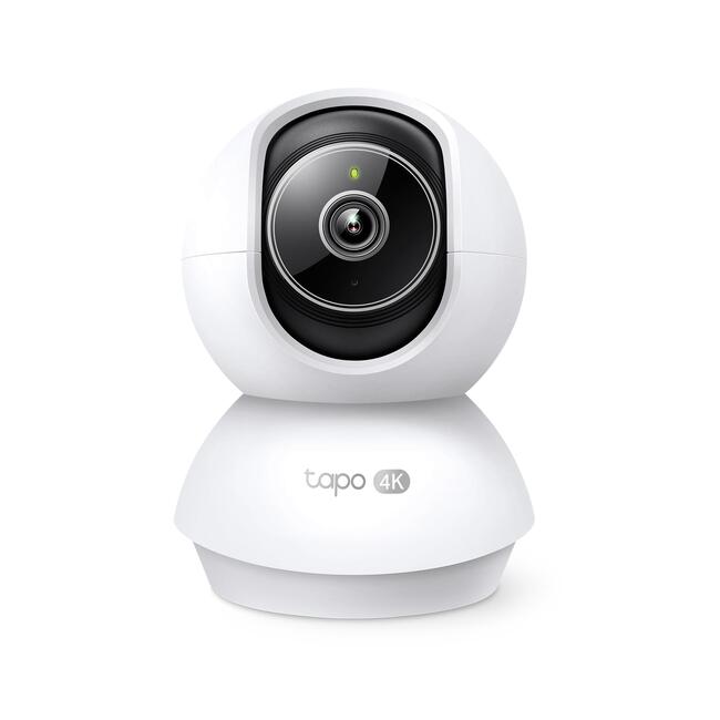 TP-Link Домашна охранителна Wi-Fi камера Tapo C250, въртене и наклон, нощно виждане за дома
