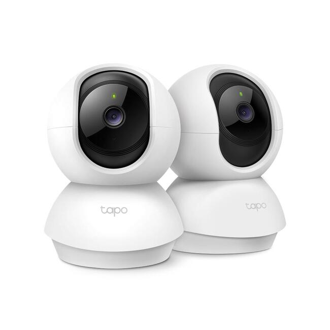 TP-Link охранителна WiFi камера Tapo C210P2 – 360° въртене и наклон, комплект от 2 камери за дома