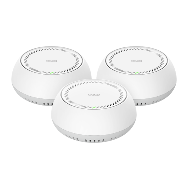 Цялостна домашна Mesh WiFi 7 система с PoE TP-Link Deco BE65-PoE(3-pack) BE9300