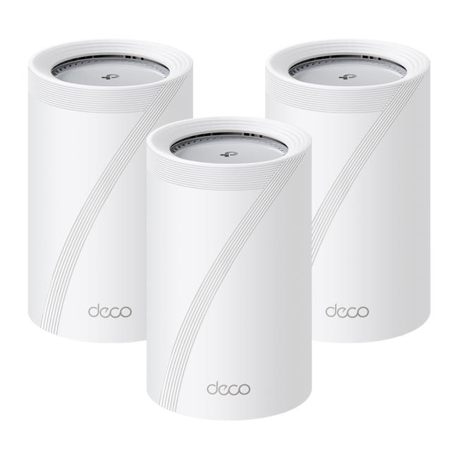 Цялостна домашна Mesh WiFi 7 система TP-Link Deco BE65 Pro(3-pack) BE9300