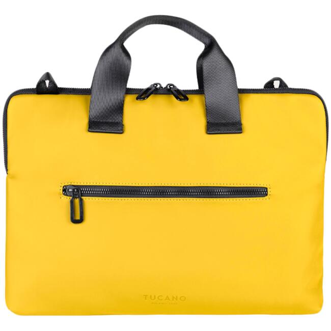Tucano чанта за лаптоп Gommo - съвместима с лаптоп 14 инча и MacBook Pro 14 инча, жълт цвят