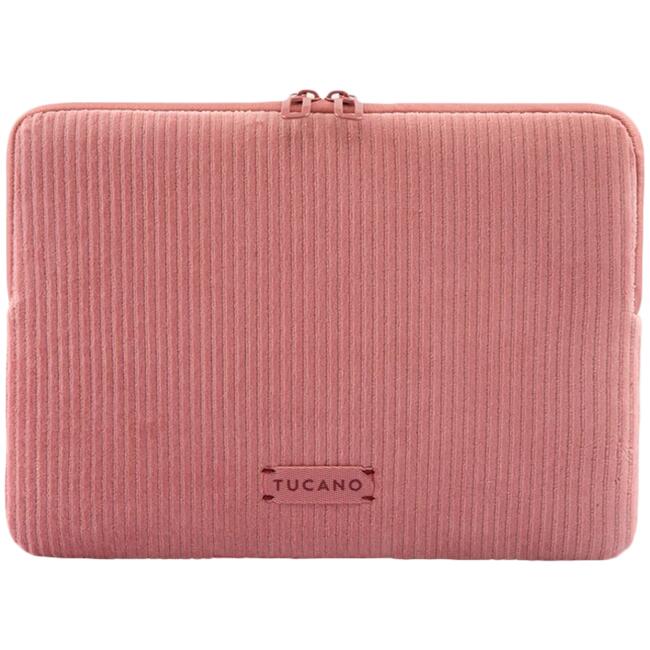 Tucano калъф за пренасяне Velluto2 - съвместим с MacBook Pro 14″ и лаптоп 13″, цвят розов