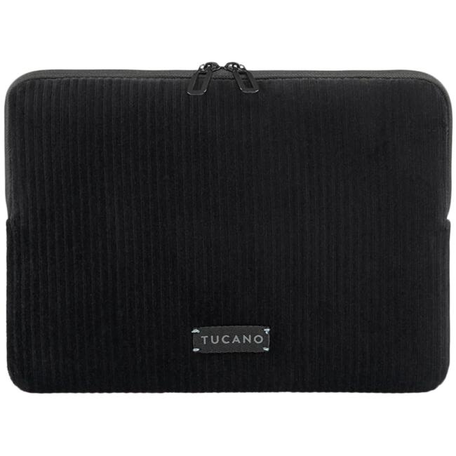 Tucano Калъф за пренасяне Velluto2 - за MacBook Pro 14 инча/лаптоп 13 инча, мек и защитен, черен